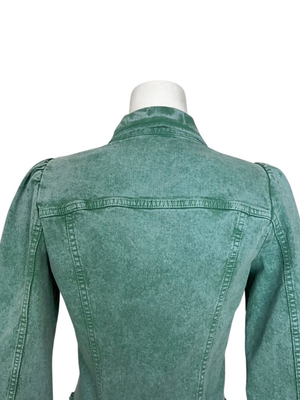 Retrofete Rissa Denim Jacket M Mojito Cropped - Picture 12 of 16